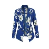 MICHEL Betsy Blazer - Floral Blue Blazers
