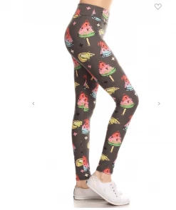 LOVE IT Legging Watermelon Popsicle Stick
