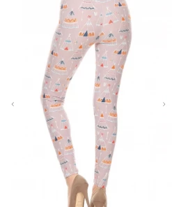 LOVE IT On Sale Legging TeePee Print