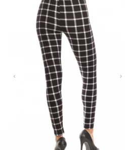 LOVE IT Legging Checker Black Leggings