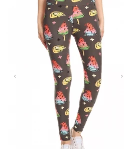 LOVE IT Legging Watermelon Popsicle Stick