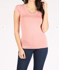 ROSIO On Sale V Neck Tee Shirt