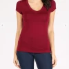 ROSIO On Sale V Neck Tee Shirt