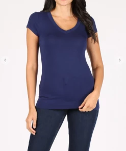 ROSIO On Sale V Neck Tee Shirt