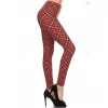 LOVE IT Legging Plaid Print Red