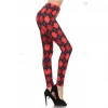 LOVE IT Legging Diamond Print Red
