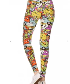 LOVE IT Leggings Legging Cartoon Print