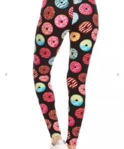 LOVE IT Leggings Legging Donut Print