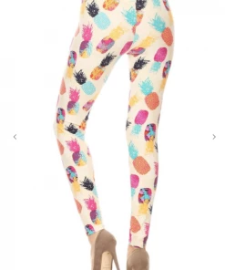 LOVE IT Leggings Legging Pineapple Print