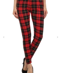 LOVE IT Legging Plaid & Checker Print