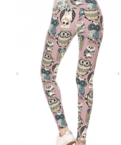 LOVE IT Leggings Legging Owl Print