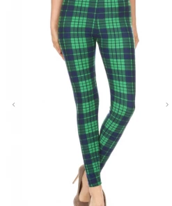LOVE IT Legging Plaid Print