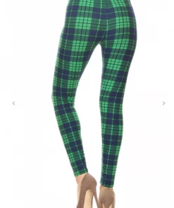 LOVE IT Legging Plaid Print