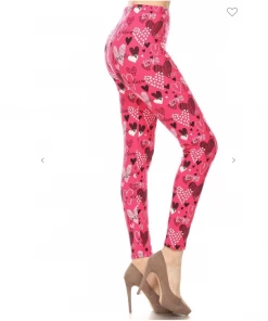 LOVE IT Legging Pink Love Print