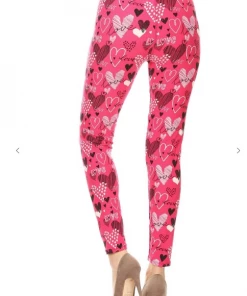 LOVE IT Legging Pink Love Print