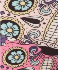 LOVE IT Legging Skull Print Pink