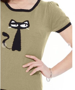 MAK-1 Feeling Catty Sweaters & Cardigans