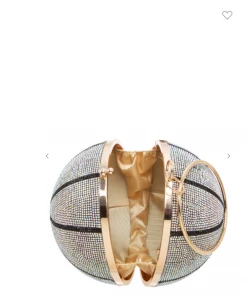 Icco Accessories Rhinestone Basketball Purses