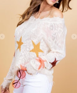 MAIN STRIP Sweaters & Cardigans Star Bright Sweater