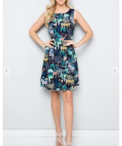 LA SOUL Zoo Party Printed Dresses