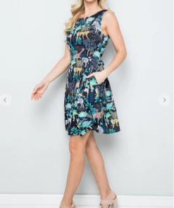 LA SOUL Zoo Party Printed Dresses