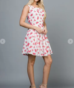 LA SOUL Watermelon Anyone ? Printed Dresses