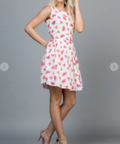 LA SOUL Watermelon Anyone ? Printed Dresses