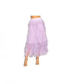 Fashionomics Layla Mesh & Tulle Skirt