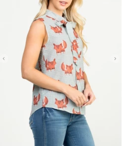 LA SOUL Short Sleeve Top Foxy Lady Top