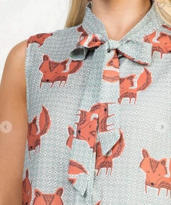 LA SOUL Short Sleeve Top Foxy Lady Top