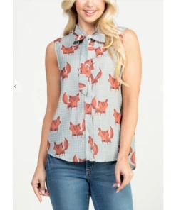 LA SOUL Short Sleeve Top Foxy Lady Top