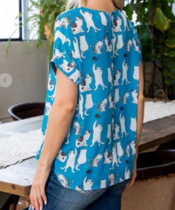 LA SOUL Cat Party Top