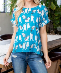 LA SOUL Cat Party Top