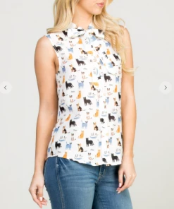 LA SOUL Short Sleeve Top Cat & Friends Top