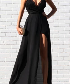 Dress Day Maxi Dresses & Jumpsuits Stellar Lace Top Maxi Dress