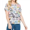 LA SOUL Short Sleeve Top Picture Perfect Top