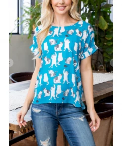 LA SOUL Cat Party Top