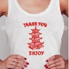 XYNC Thank You Tank Top Graphic Tank & Tee Shirts