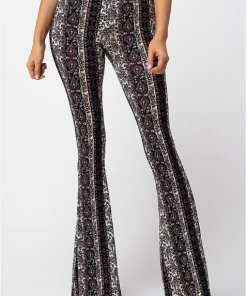 BEAR DANCE Pants & Jeans Bell Bottom Paisley Pant