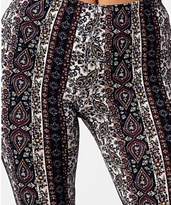 BEAR DANCE Pants & Jeans Bell Bottom Paisley Pant
