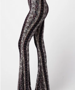BEAR DANCE Pants & Jeans Bell Bottom Paisley Pant