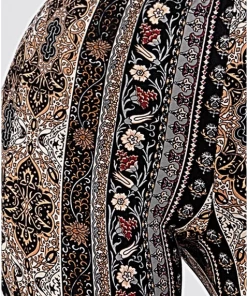 BEAR DANCE Bell Bottom Paisley Pants & Jeans