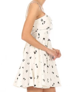 Varga Pin Up Dresses Panda Marilyn Dress