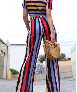 Dress Day Legs For Days Stripe Pant Maxi Dresses & Jumpsuits