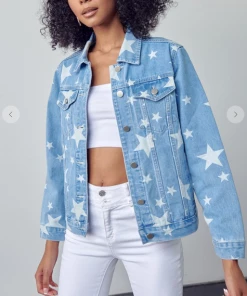 KIWI Star Bright Denim Jacket