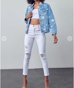 KIWI Star Bright Denim Jacket