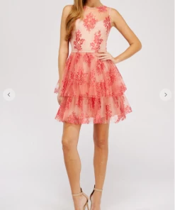 Maniju Chantilly Lace Party & Cocktail Dresses