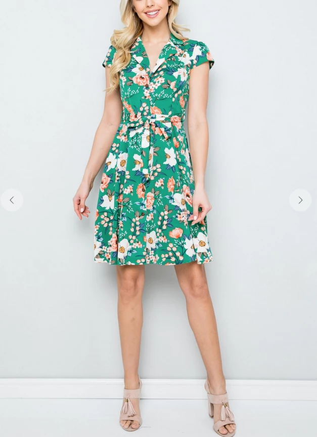 LA SOUL Printed Dresses Irish Spring Floral Dress 3 LA SOUL Printed Dresses Irish Spring Floral Dress