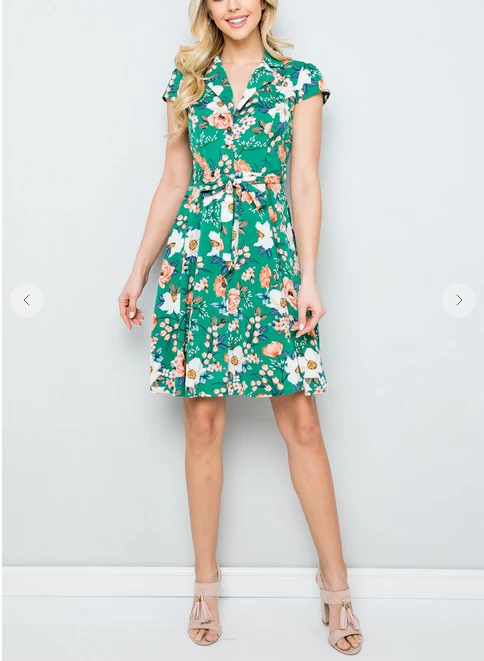 LA SOUL Printed Dresses Irish Spring Floral Dress 4 LA SOUL Printed Dresses Irish Spring Floral Dress