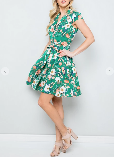 LA SOUL Printed Dresses Irish Spring Floral Dress 5 LA SOUL Printed Dresses Irish Spring Floral Dress